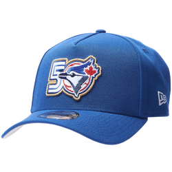 Adult - New Balance Numeric Blue Jays 9FORTY A-Frame 50th Cap  - Blue/White