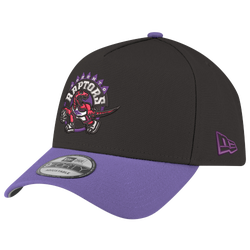 Adult - New Era Raptors 9FORTY A-Frame Cap  - Black/Purple