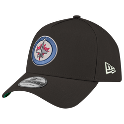 Adult - New Era Jets 9FORTY A-Frame Cord Cap  - Black