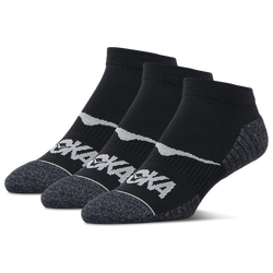 Adult - HOKA No-Show Run Sock 3 Pack - Black/Black/Black