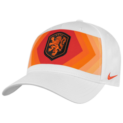 Adult - Nike Netherlands World Cup Rise AOP Cap  - White/Orange