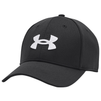 Under Armour Men's Blitzing Adjustable Cap, White / Black, M/L -  1376700-100-M/L