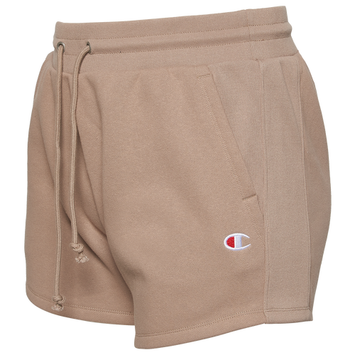 

Champion Plus Size Reverse Weave Shorts - Womens Beige/Beige