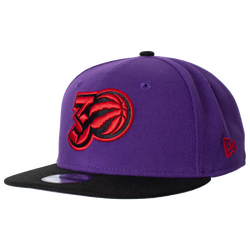 Men's - New Era Raptors 9Fifty NBA 30th Anniversary Cap  - Black/Gold