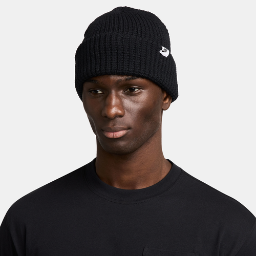 Nike peaked beanie hat on sale