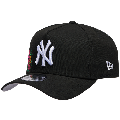 New Era Women's MLB 940 A-Frame Tropical Flower Cap - Adult Size NS - Black