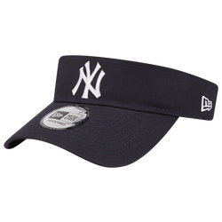 Women's - New Era Yankees Visor  - Navy/White