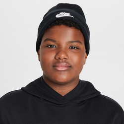 Boys' Grade School - Nike Peak Beanie  - White/Black