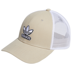 Men's - adidas Originals Icon Trucker Hat 3.0  - Black/Khaki/White