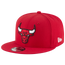 New Era Bulls 20 9FIFTY Cap - Men's Black/Red