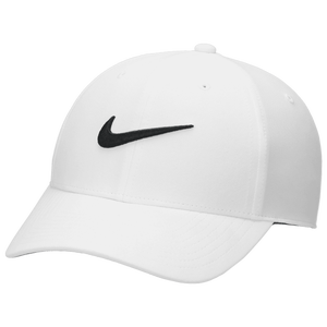 Nike Unisex Golf Dri-Fit Swoosh Mesh Back Cap Hat Black/White Size  Medium/Large for sale online