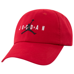 Boys' Grade School - Jordan Curve Brim Adjustable Hat - Multi/Red