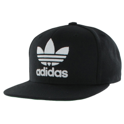 Men's - adidas Originals Trefoil Chain Snapback  - Black/White/White