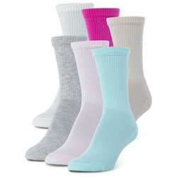 Boys' Grade School - Jordan Legend Crew Socks 6-Pack  - Starfish