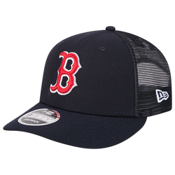 Men's - New Era Red Sox 950 Trucker Cap - Navy/Red