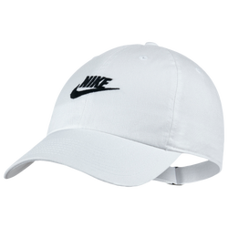 Men's - Nike H86 Futura Washed Cap - White/White/Black