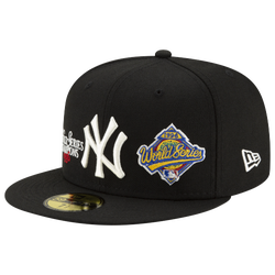 Men's - New Era 5950 Champion Hat  - Black/Multi