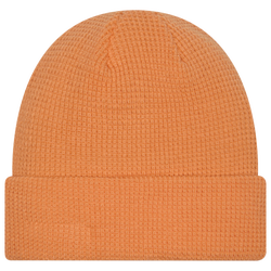 Men's - New Era Cuffed Waffle Toque - Orange/Orange