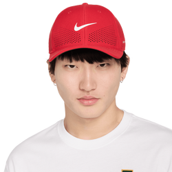 Adulte - Nike Casquette à taille Dri-FIT - Rouge universitaire/Blanc