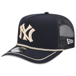 Men's - New Era Yankees 9Forty Trucker Cap  - Navy/Beige