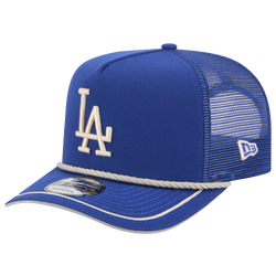 Men's - New Era Dodgers 9Forty Trucker Cap  - Blue/White