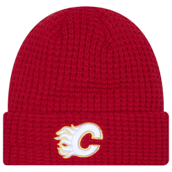 Men's - New Era Flames WFL Knit  - Red/White