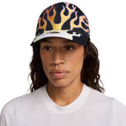 Men's - Nike Club Flame Cap  - Black/Multi