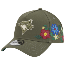 Adulte - New Era Casquette florale Blue Jays 9Forty A-Frame - Olive
