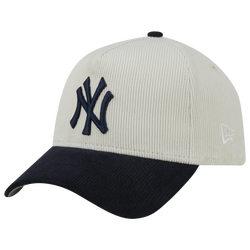 Adulte - New Era Casquette réglable Yankees 9Forty 2T A Frame - Blanc/Bleu marine