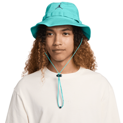 Men's - Jordan Apex Jumpman Bucket Hat  - Teal/Midnight