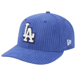 Men's - New Era Dodgers 59FIFTY Corduroy Cap  - Blue/White