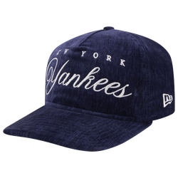 Men's - New Era Yankees 19TWENTY Velvet Cap  - White/Navy