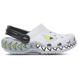 Boys' Preschool - Crocs Light Up Shark Clogs - Black/Yellow
