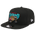 New Era Casquette HWC à structure en A 9FIFTY Grizzlies - Pour hommes Black/Turquoise