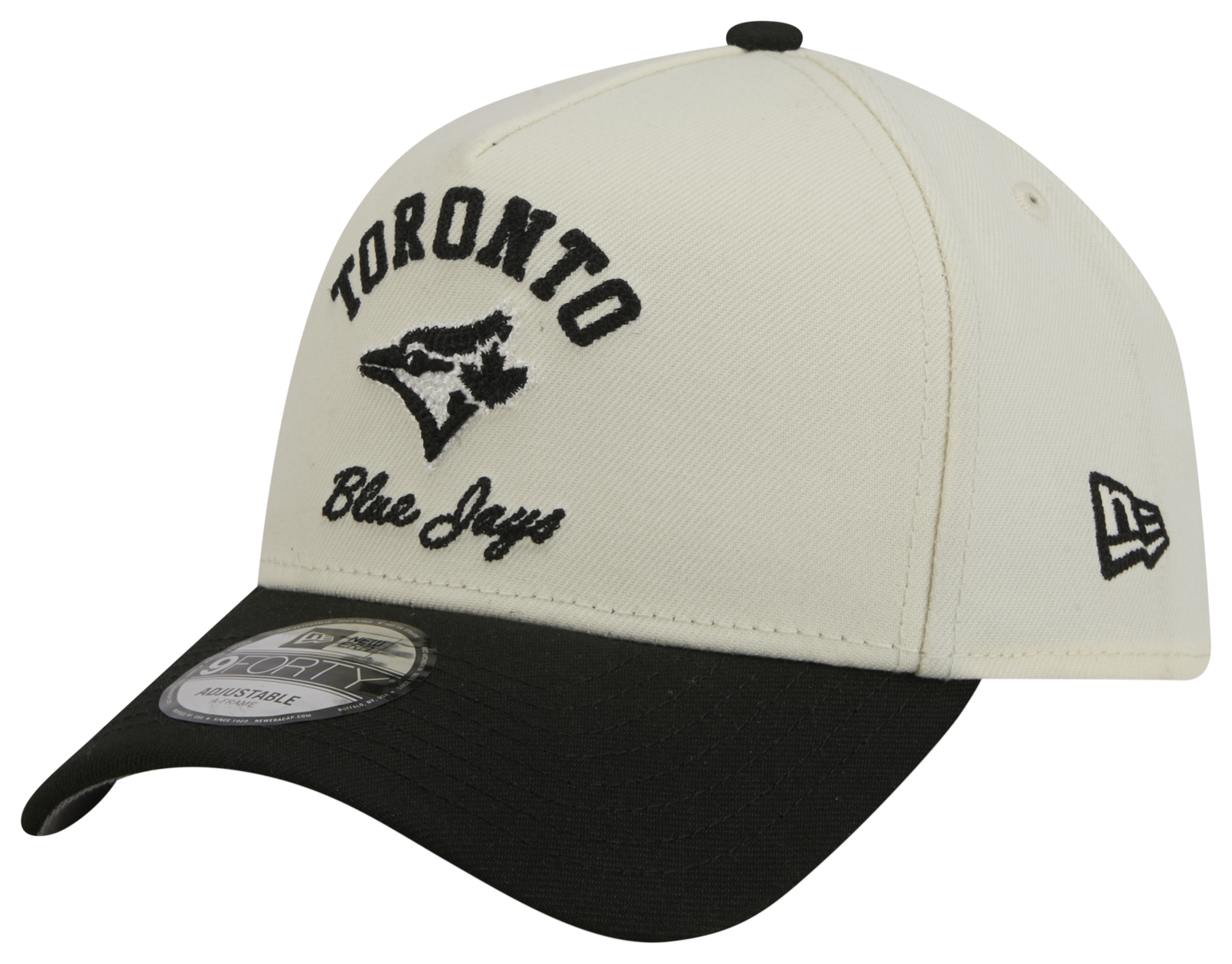 New Era Blue Jays 9FORTY A-Frame Arch Cap  - Adult