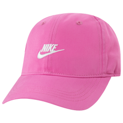 Girls' Preschool - Nike Futura Curved Brim  - White/Playful Pink