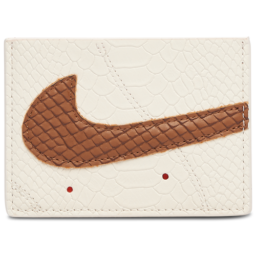 Nike Air Force 1 Card Wallet - Nike Snakeskin/Brown