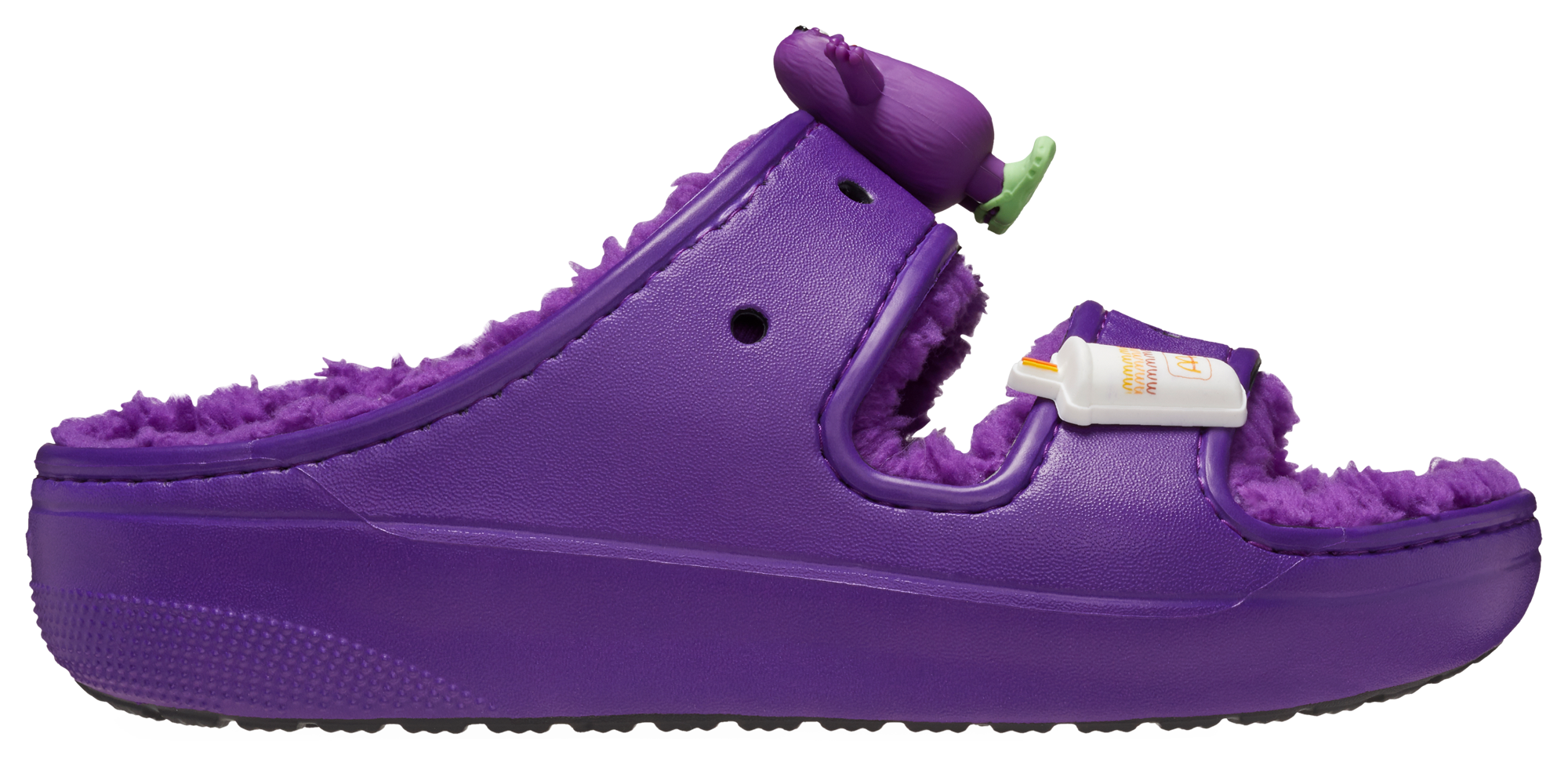 Crocs McDonalds X Lined Cozy Sandals Foot Locker