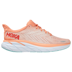 Women's - HOKA Clifton 8 - Cantaloupe/Silver Peony