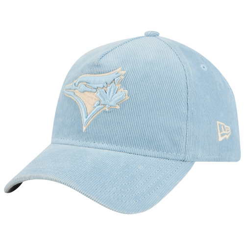 New Era Women's Toronto Blue Jays MLB 940 A-Frame Wash Cord Cap - Adult Size NS - Blue