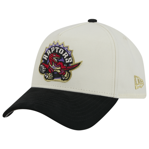 New Era Women's Toronto Raptors NBA 940 A-Frame Suede HWC Cap - Adult Size NS - Black Chrome