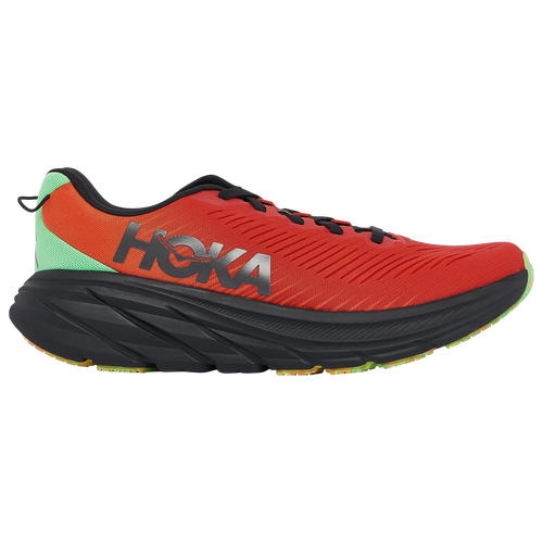 

HOKA Mens HOKA Rincon 3 - Mens Running Shoes Black/Flame/Red Alert Size 9.0