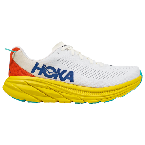 Hoka Mens  Rincon 3 In White/beige