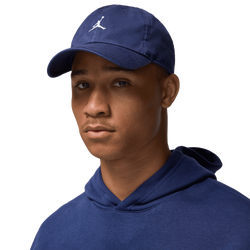 Adulte - Jordan Chapeau ajustable Club H86 Jumpman - Bleu marine/Blanc