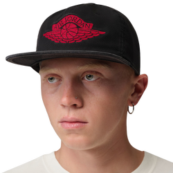 Adult - Jordan Pro Wings Cap  - Black/Red