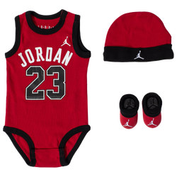 Boys' Infant - Jordan 3 Piece Giftbox  - Red/White