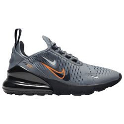 Boys' Grade School - Nike Air Max 270  - Black/Orange/Grey