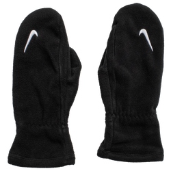 Boys' Grade School - Nike Therma Fit Fleece Mittens  - Black/White