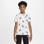 Nike NSW Boxy AOP T-Shirt - Boys' Grade School White/Black