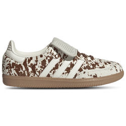 Pour femmes - adidas Samba à languette longue - Brun/Blanc cassé/Gomme 4
